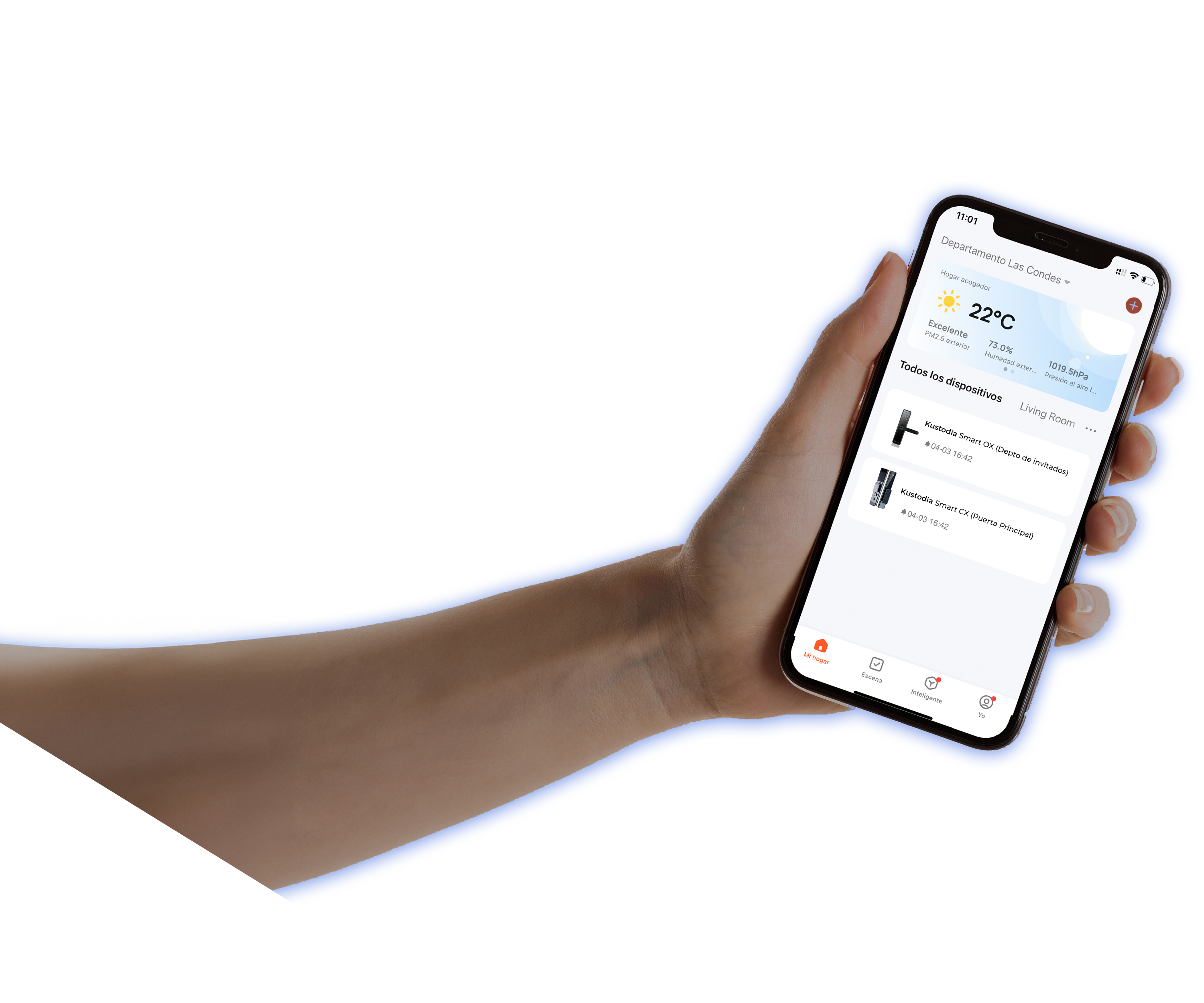 Control desde smartphone